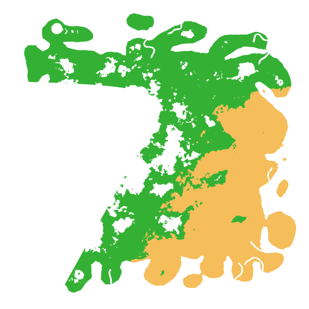 Biome Rust Map: Procedural Map, Size: 5000, Seed: 719384804
