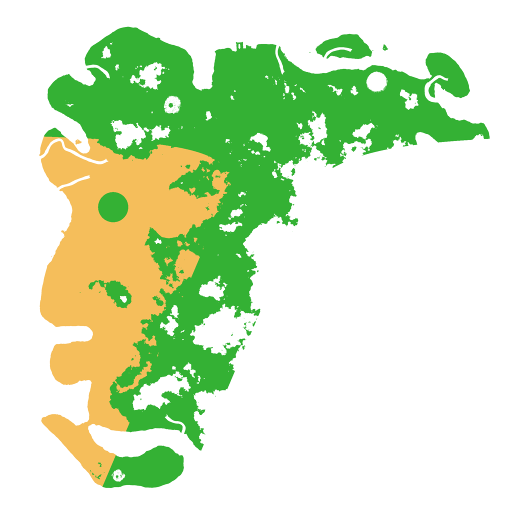 Biome Rust Map: Procedural Map, Size: 4500, Seed: 717197652