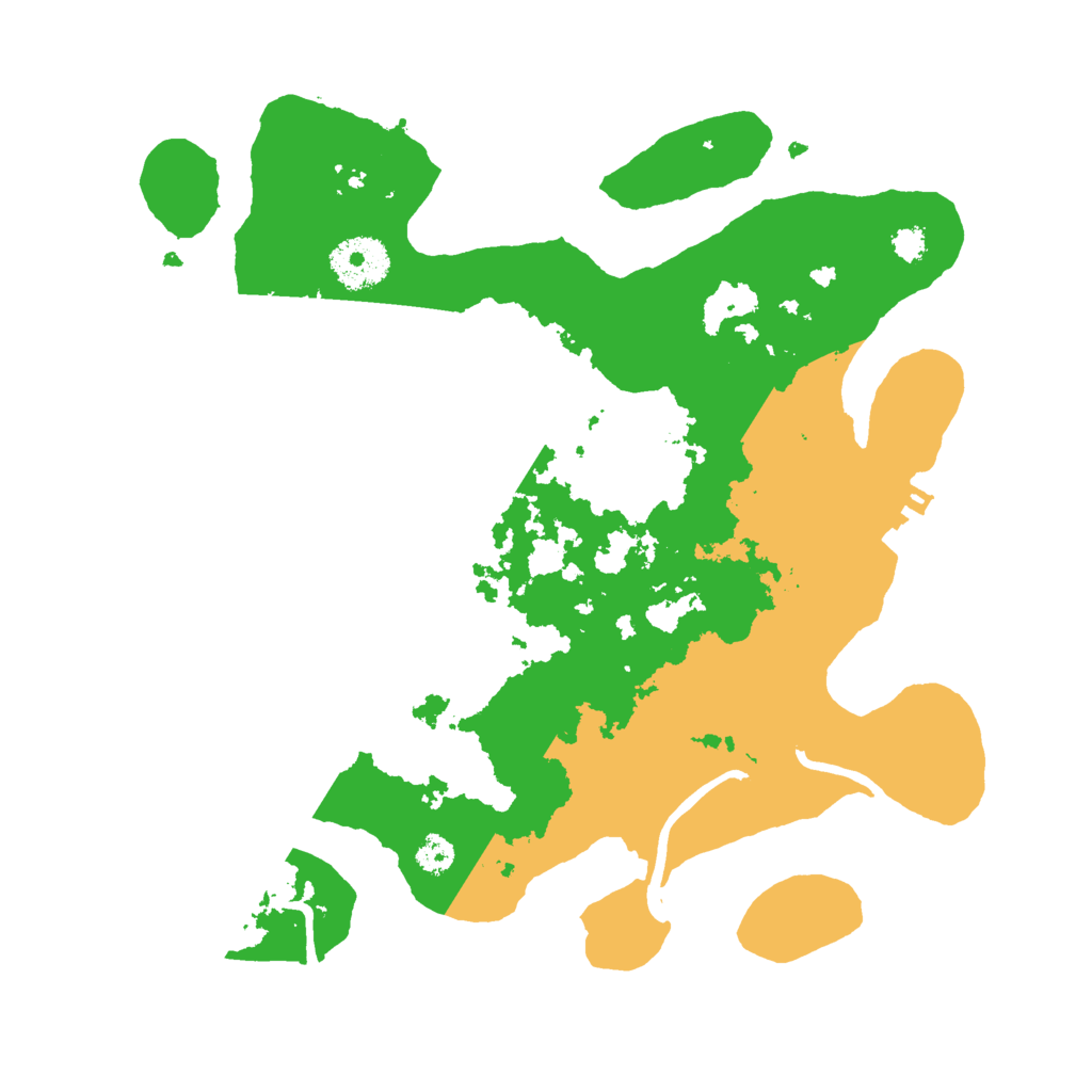 Biome Rust Map: Procedural Map, Size: 3000, Seed: 847424854