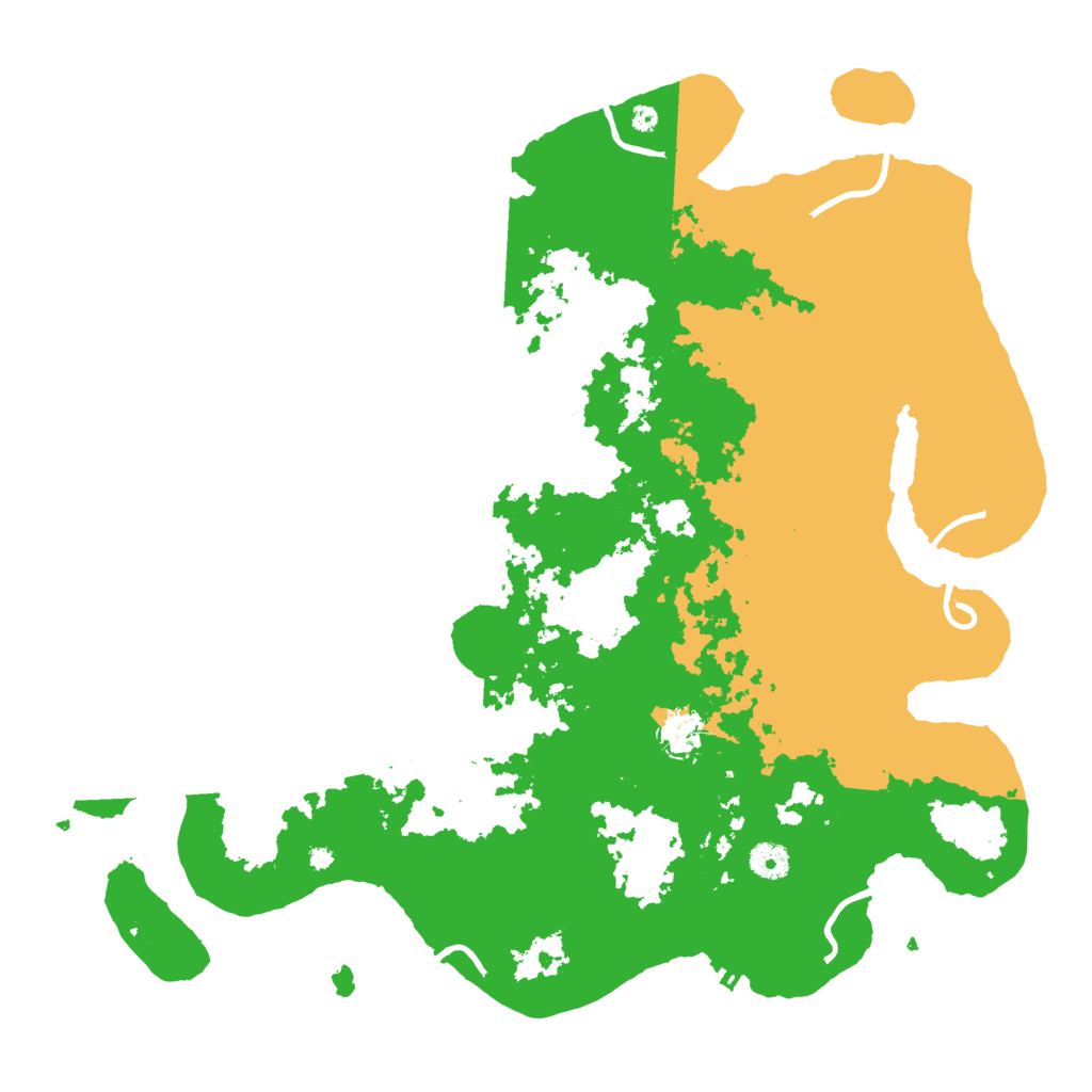 Biome Rust Map: Procedural Map, Size: 4250, Seed: 202157109