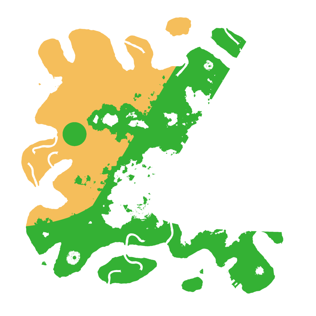 Biome Rust Map: Procedural Map, Size: 3500, Seed: 309635995