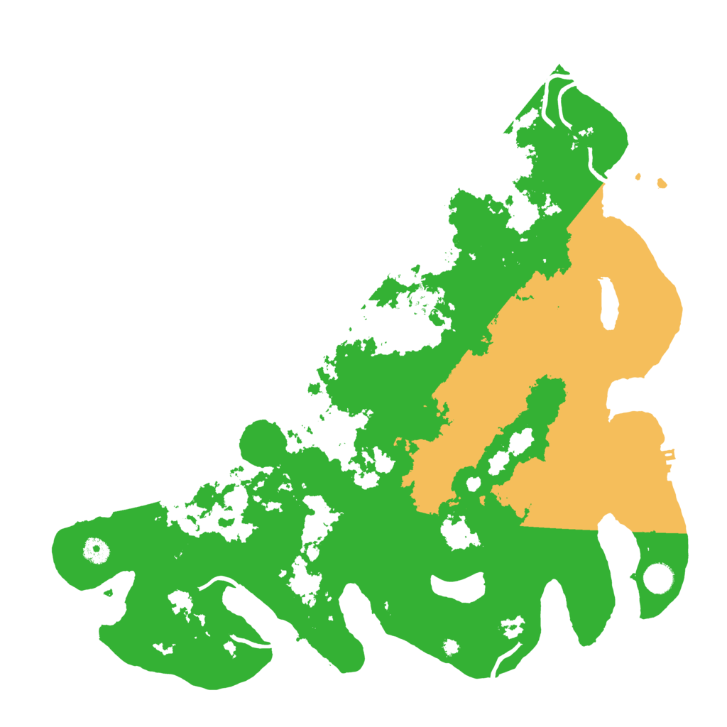 Biome Rust Map: Procedural Map, Size: 4250, Seed: 123784255