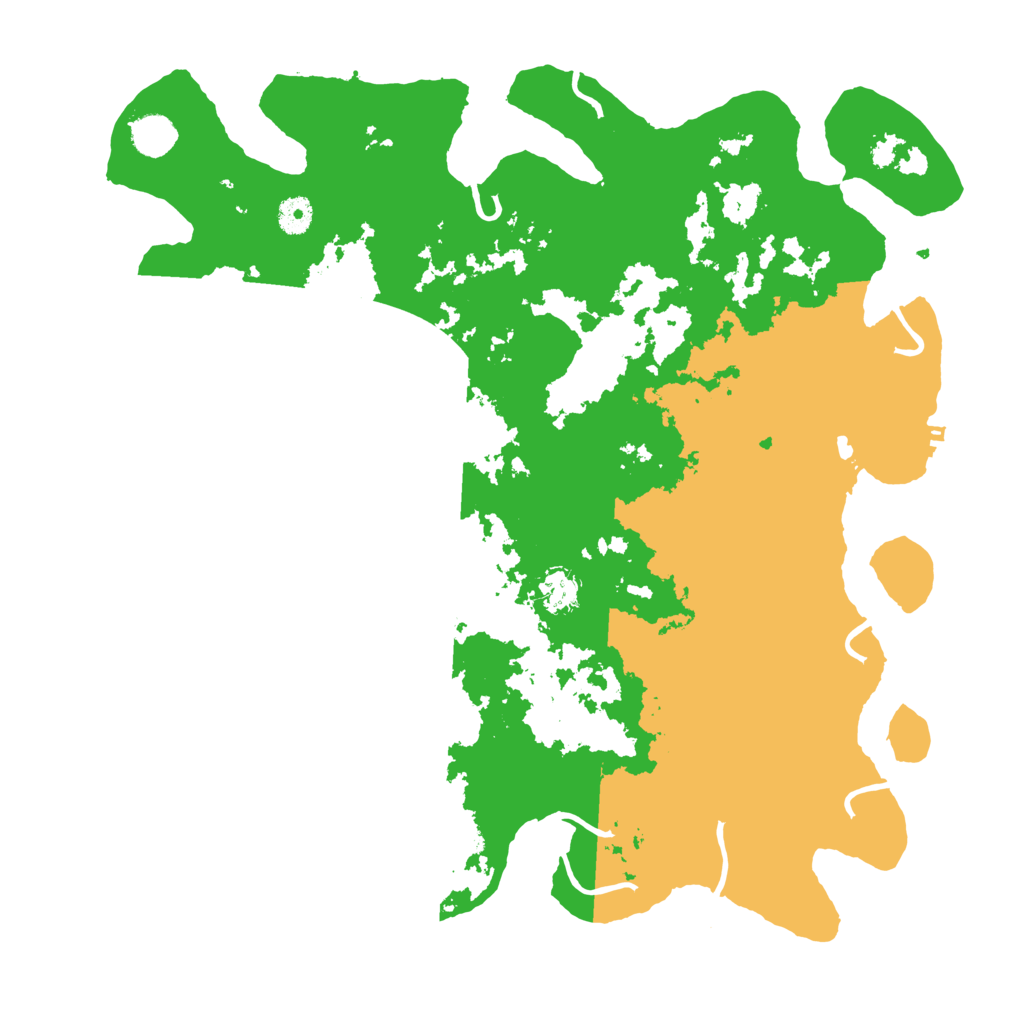 Biome Rust Map: Procedural Map, Size: 4250, Seed: 111091966