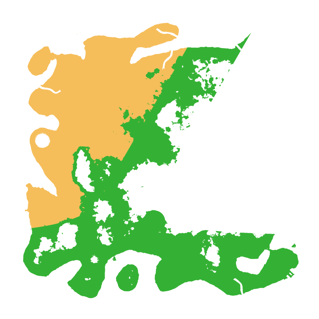 Biome Rust Map: Procedural Map, Size: 3900, Seed: 20230504