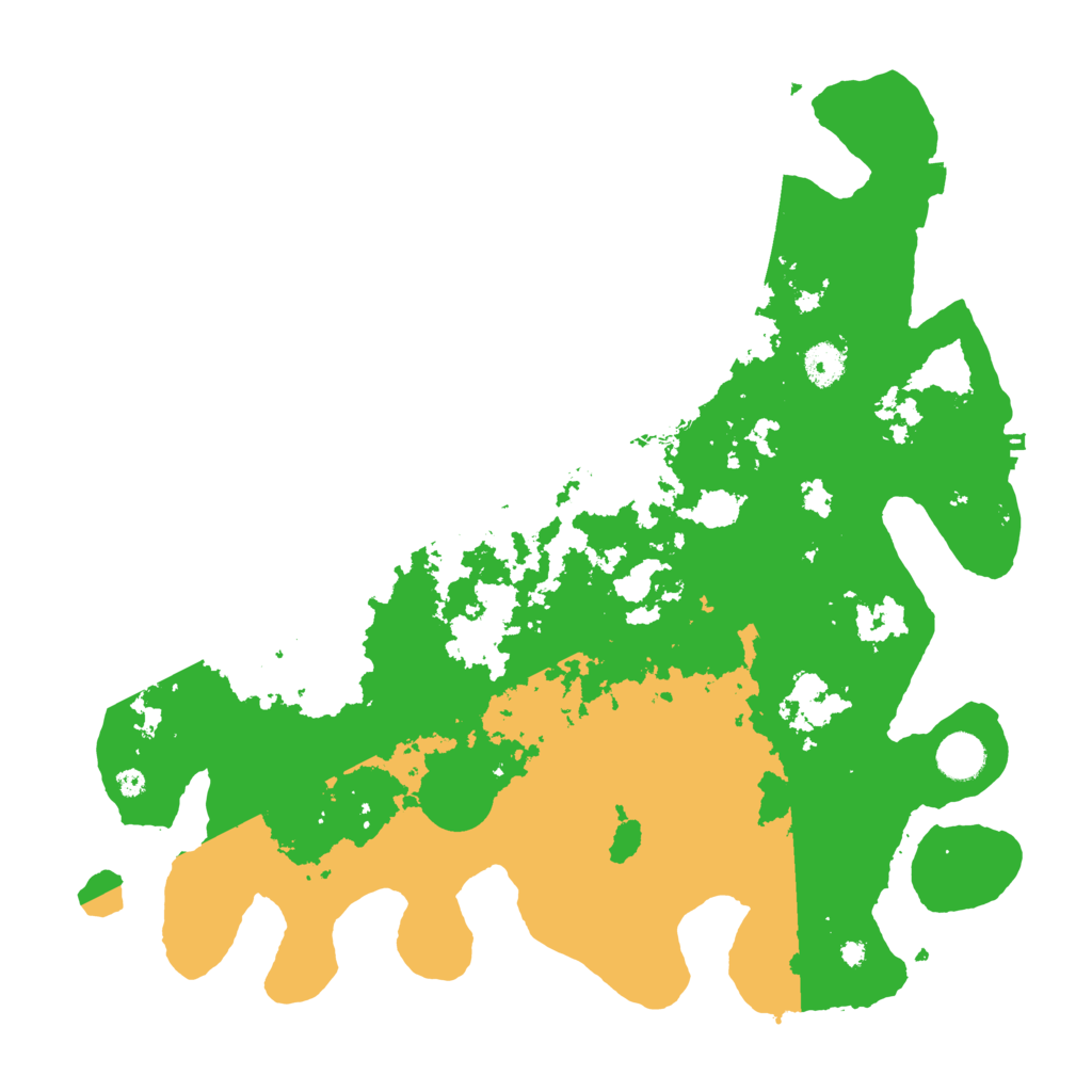 Biome Rust Map: Procedural Map, Size: 4000, Seed: 688825224