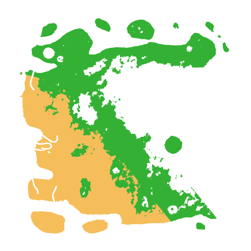 Biome Rust Map: Procedural Map, Size: 4000, Seed: 1624482992