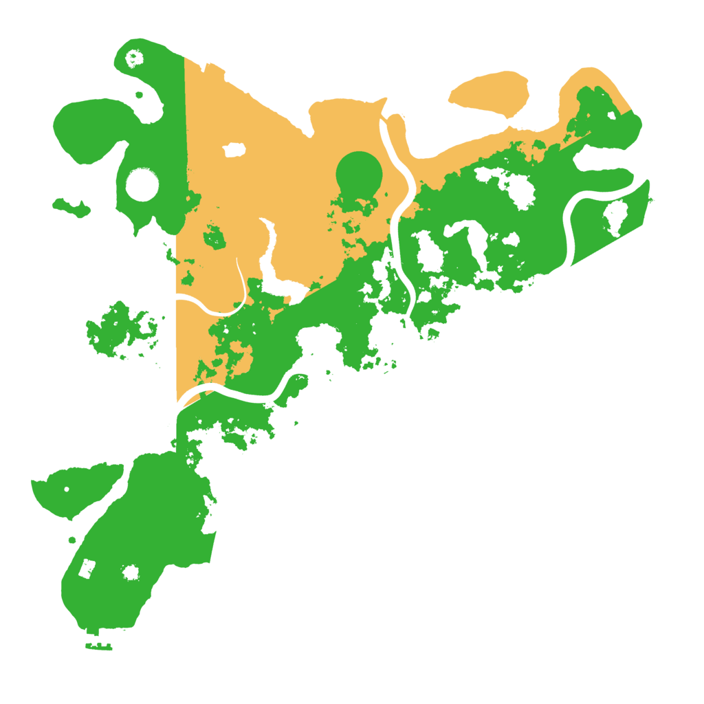 Biome Rust Map: Procedural Map, Size: 4000, Seed: 157382198