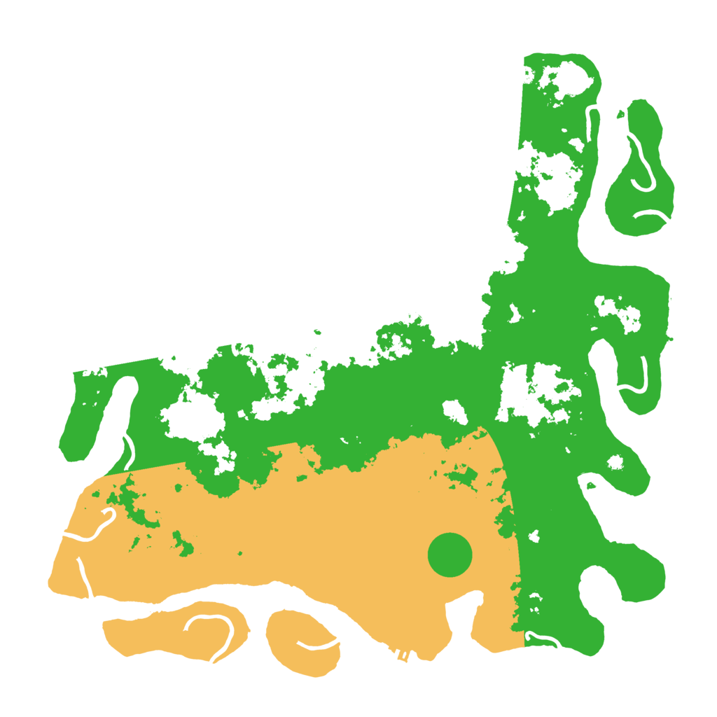 Biome Rust Map: Procedural Map, Size: 4250, Seed: 1354867252