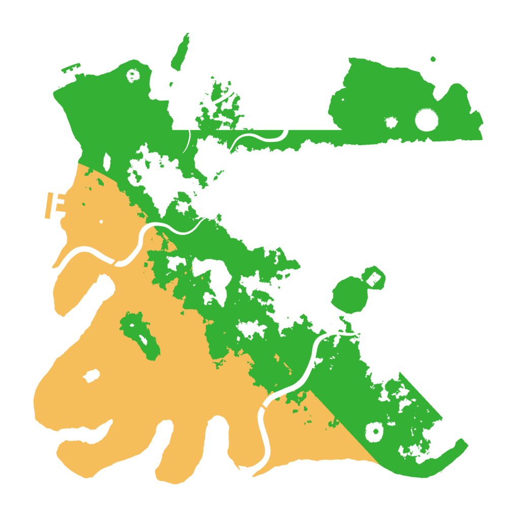 Biome Rust Map: Procedural Map, Size: 4000, Seed: 968567322