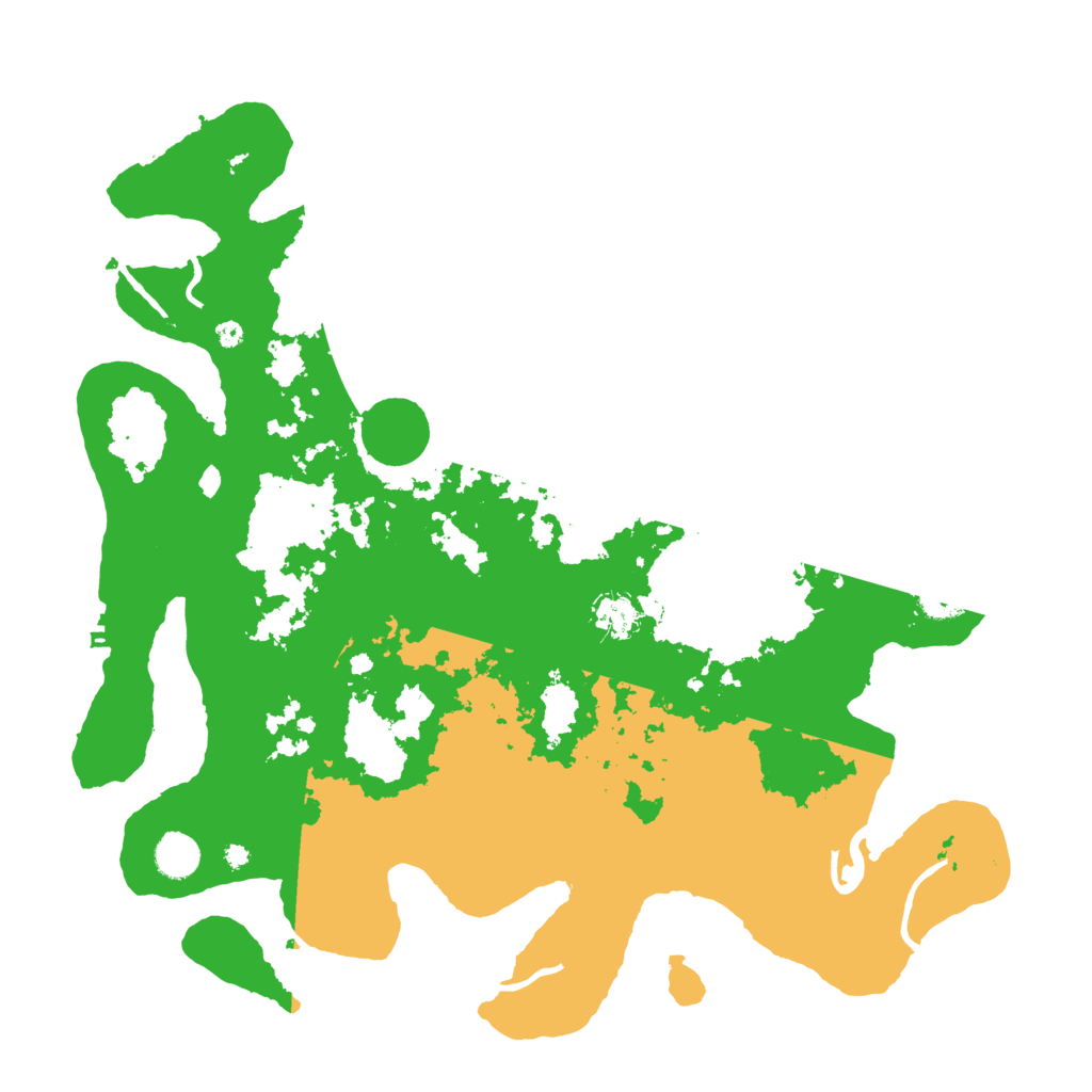 Biome Rust Map: Procedural Map, Size: 4250, Seed: 609098869
