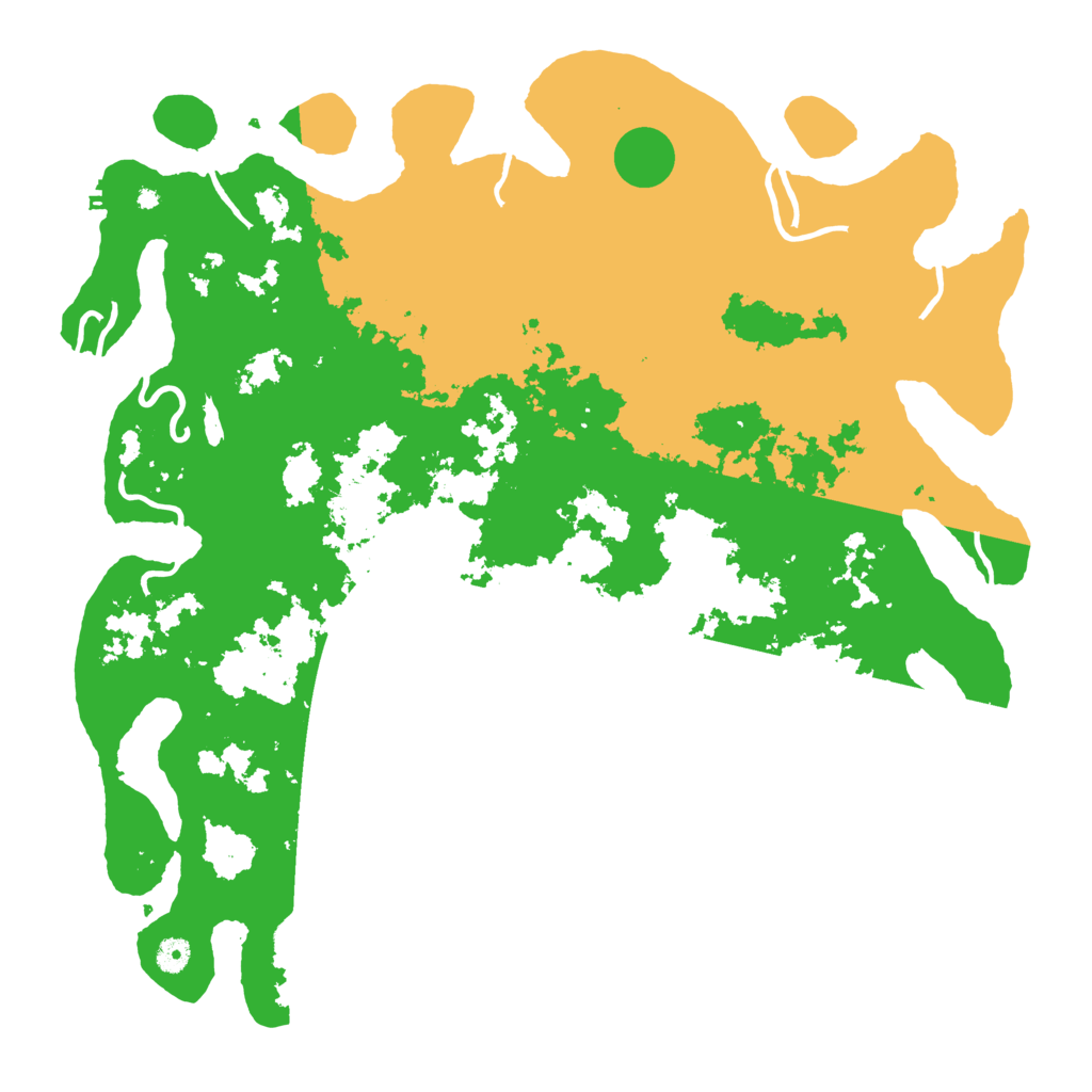 Biome Rust Map: Procedural Map, Size: 4750, Seed: 4585487