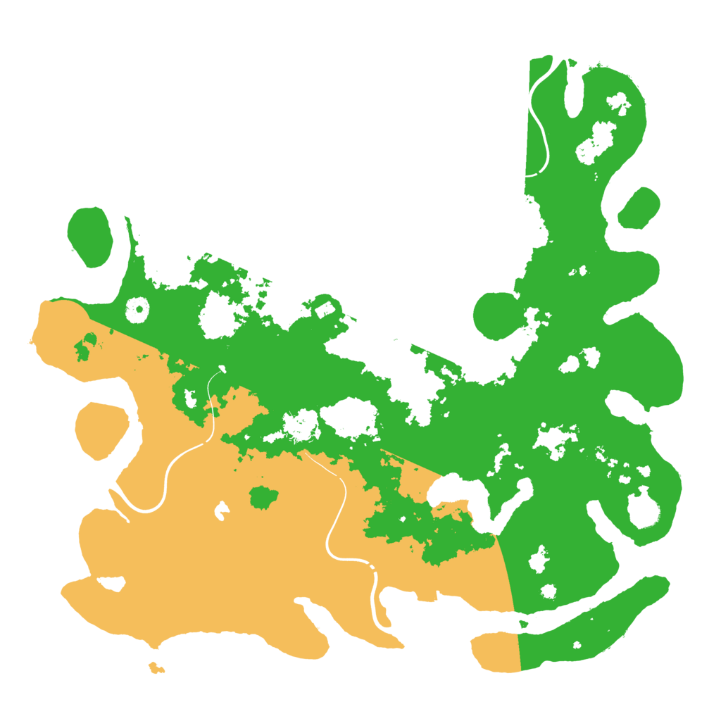 Biome Rust Map: Procedural Map, Size: 4250, Seed: 372542
