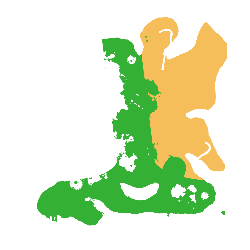 Biome Rust Map: Procedural Map, Size: 3000, Seed: 8448