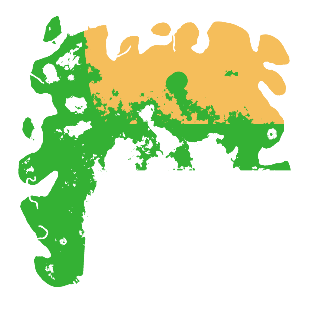 Biome Rust Map: Procedural Map, Size: 4500, Seed: 321709