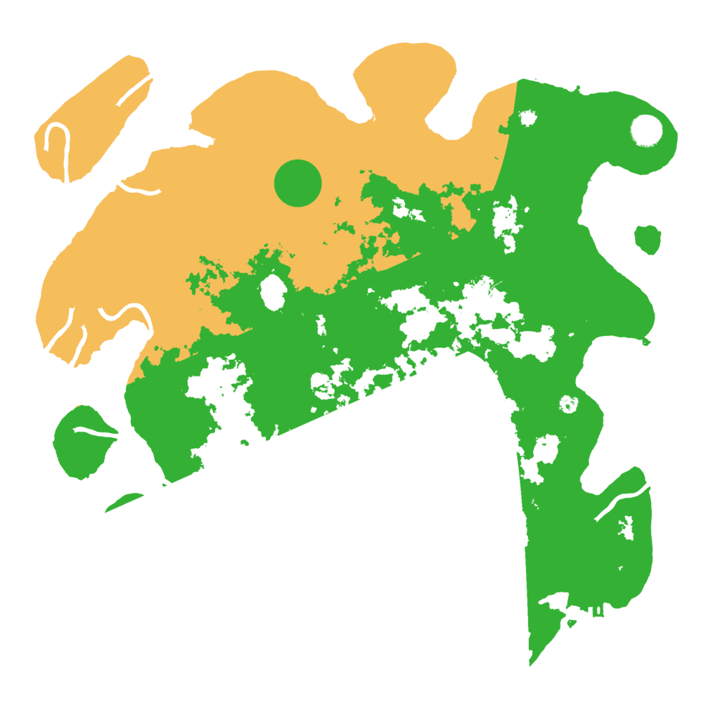 Biome Rust Map: Procedural Map, Size: 4000, Seed: 349863