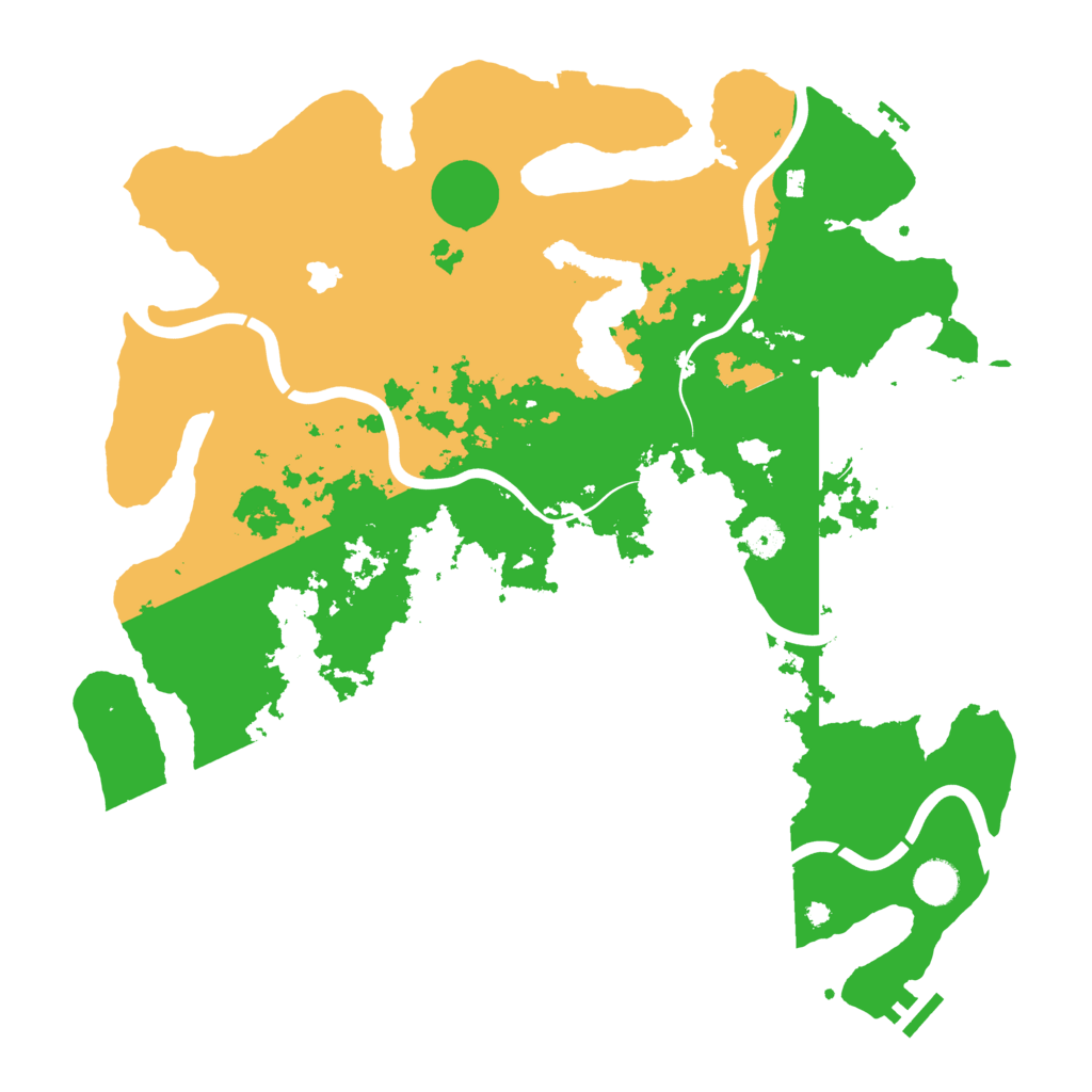 Biome Rust Map: Procedural Map, Size: 4250, Seed: 181470166