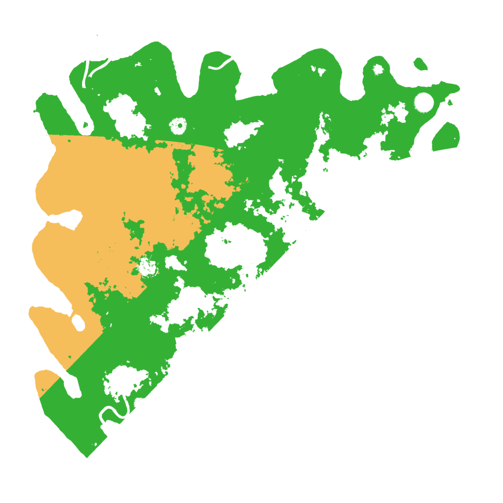 Biome Rust Map: Procedural Map, Size: 4500, Seed: 2089358636