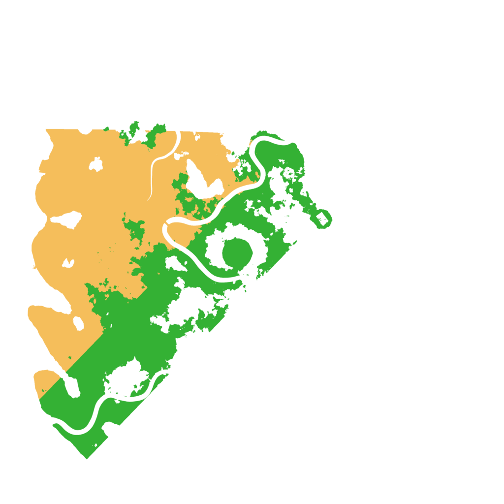 Biome Rust Map: Procedural Map, Size: 4500, Seed: 2089358636