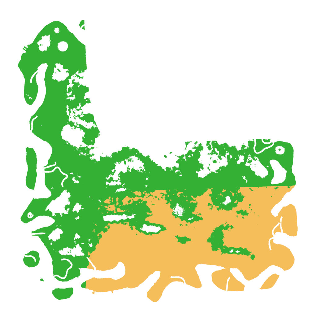 Biome Rust Map: Procedural Map, Size: 5500, Seed: 47143