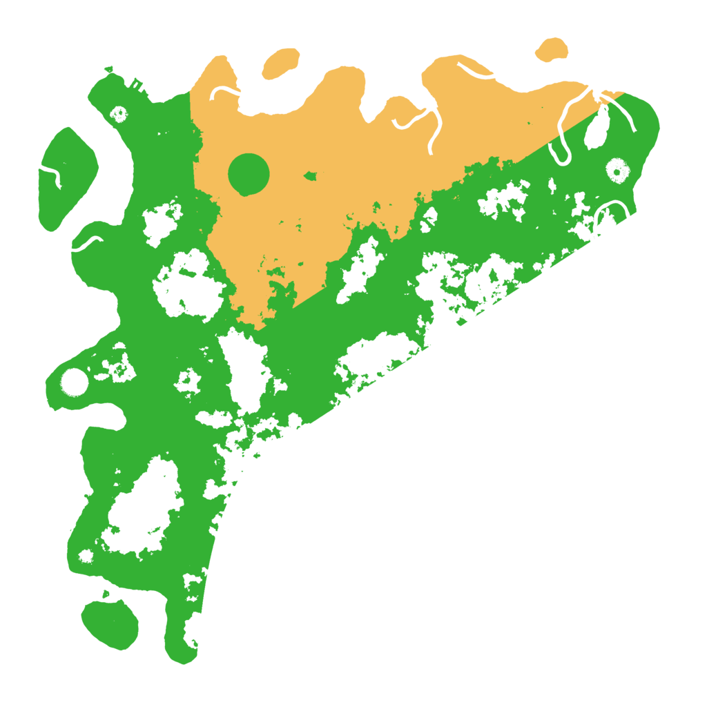 Biome Rust Map: Procedural Map, Size: 4500, Seed: 1678579580