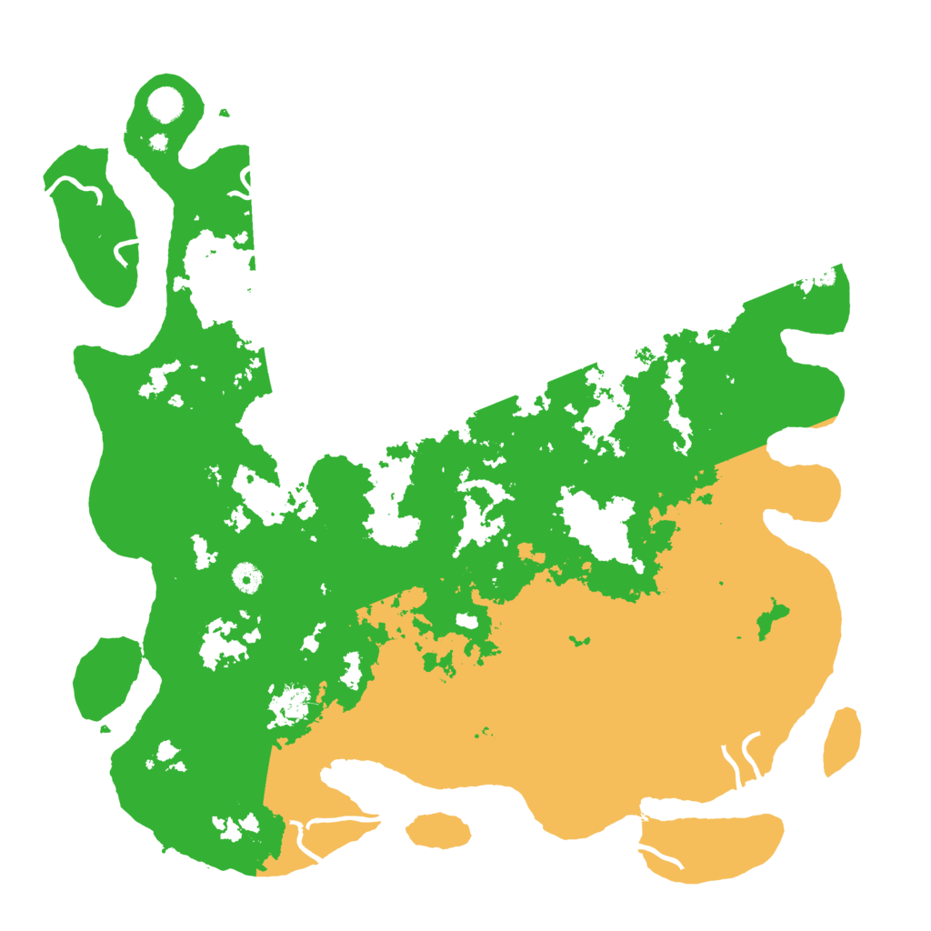 Biome Rust Map: Procedural Map, Size: 4700, Seed: 5