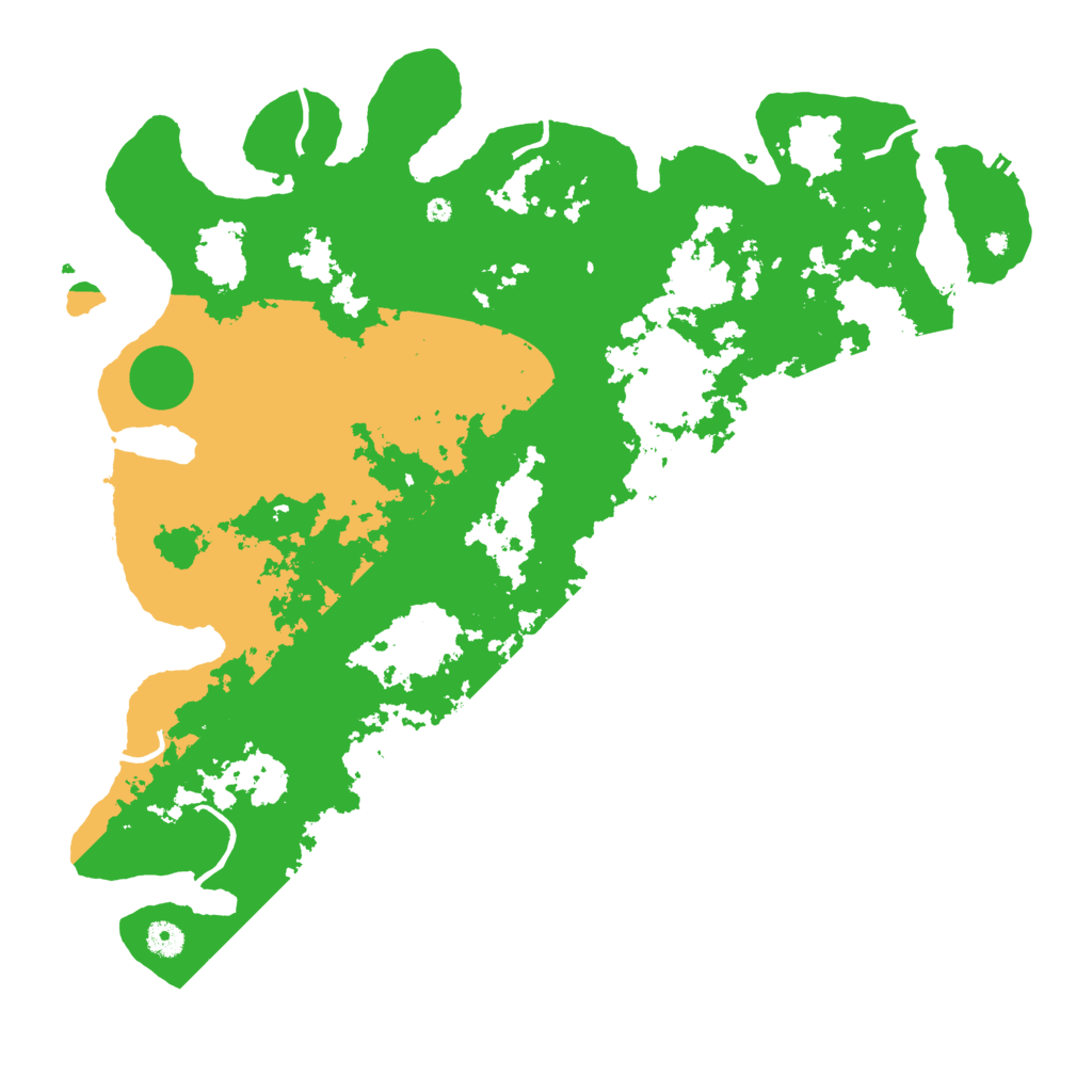 Biome Rust Map: Procedural Map, Size: 4500, Seed: 1415704437