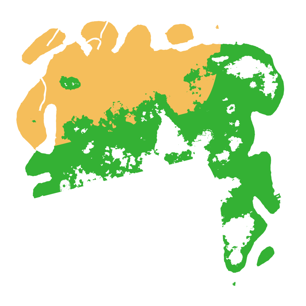 Biome Rust Map: Procedural Map, Size: 4250, Seed: 45643