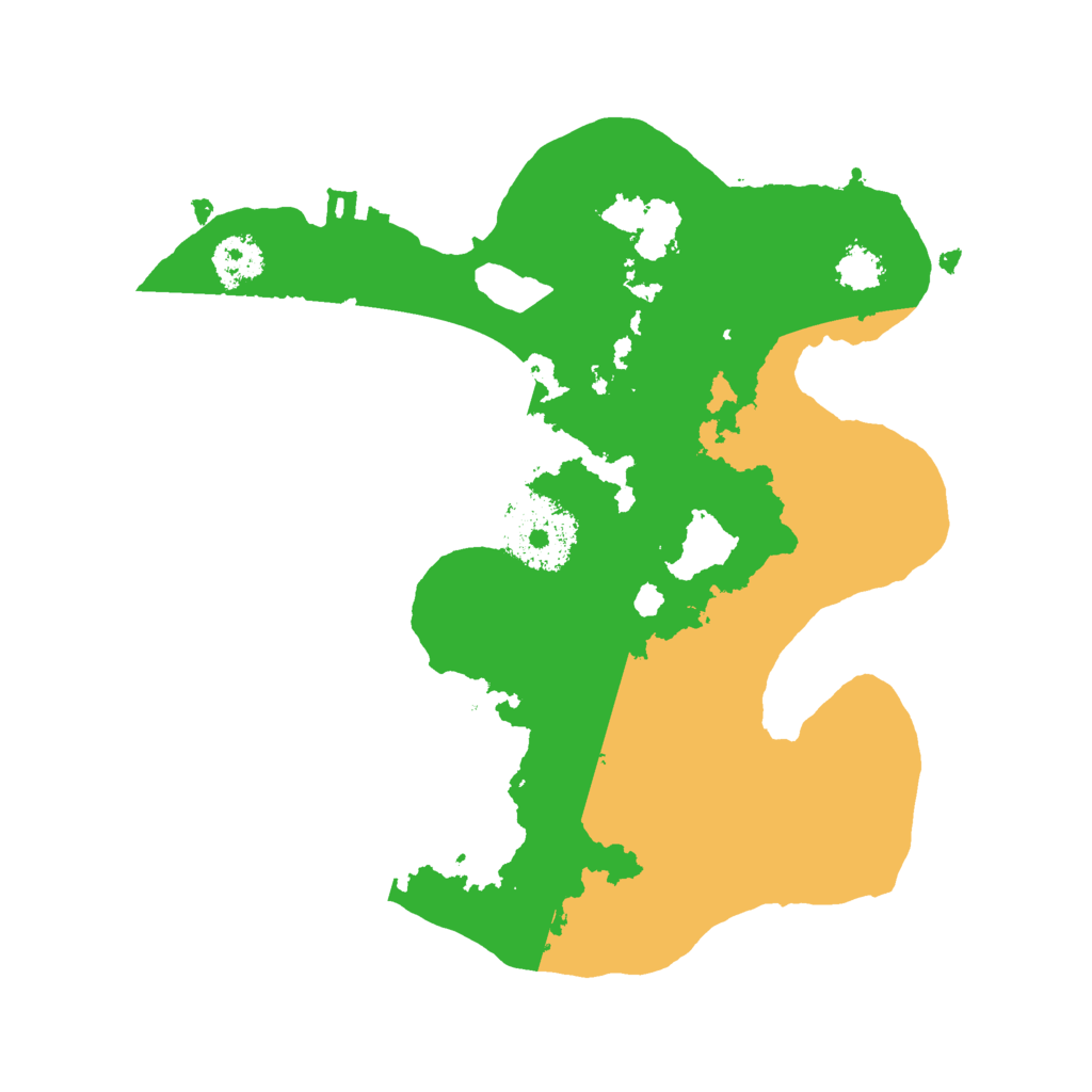 Biome Rust Map: Procedural Map, Size: 2250, Seed: 27