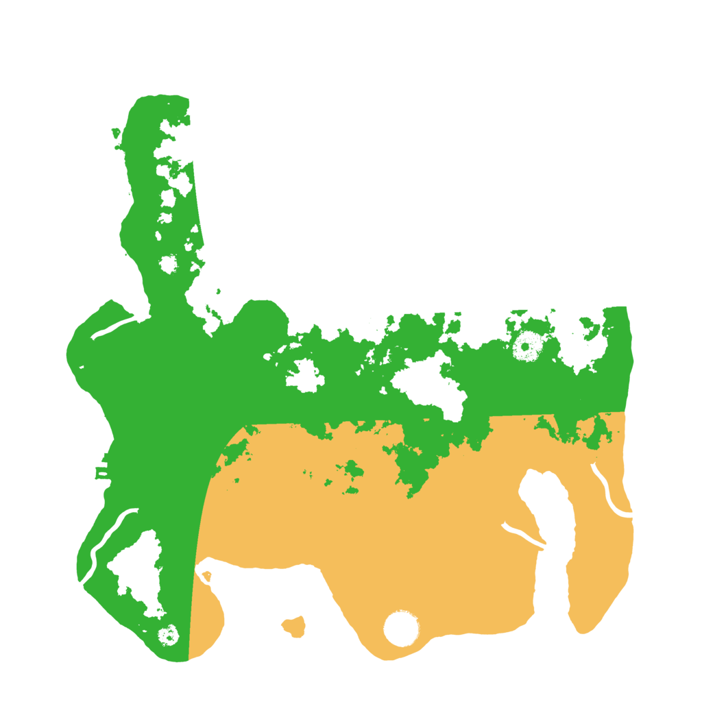 Biome Rust Map: Procedural Map, Size: 3500, Seed: 2094327589