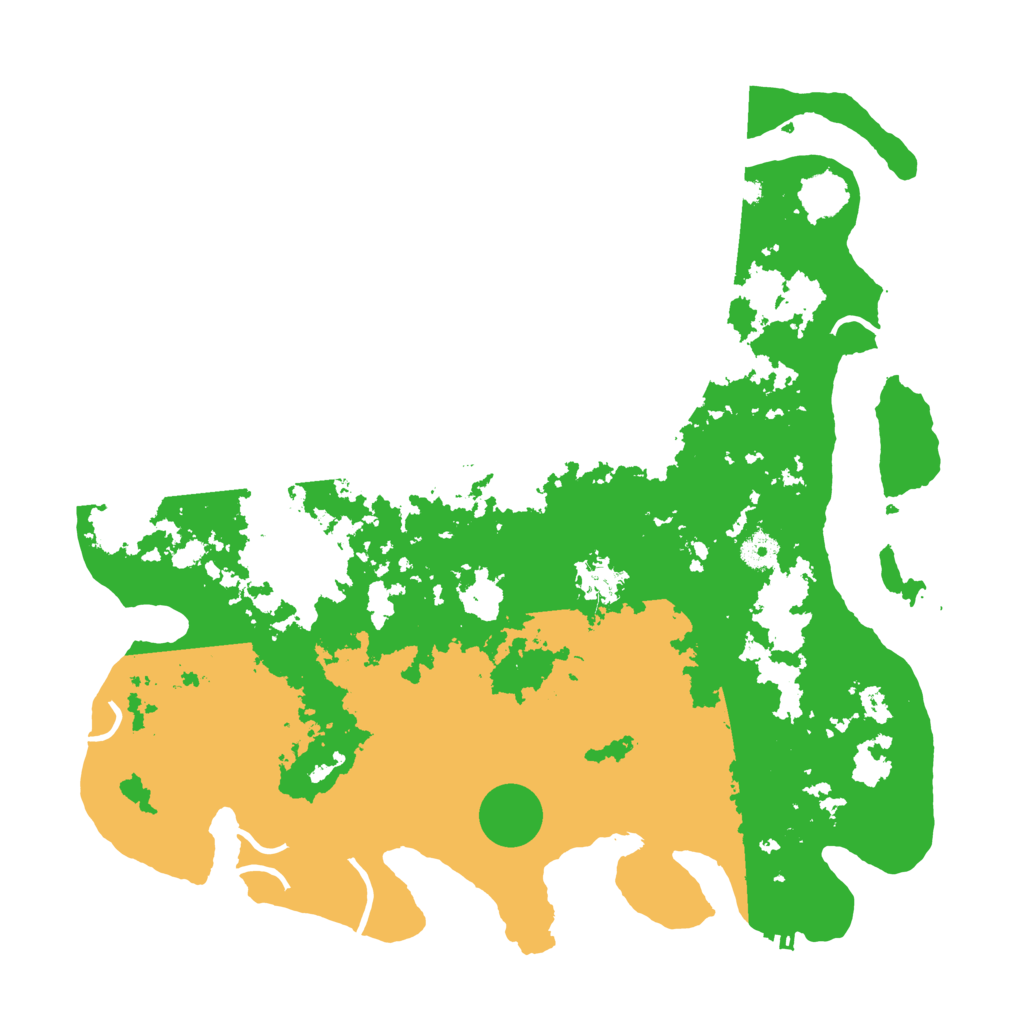 Biome Rust Map: Procedural Map, Size: 4250, Seed: 52866278