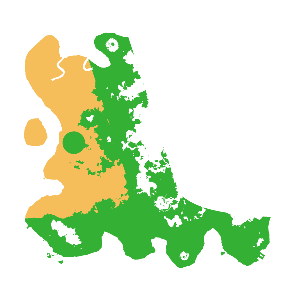 Biome Rust Map: Procedural Map, Size: 3500, Seed: 1020455064