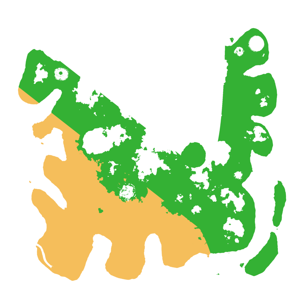 Biome Rust Map: Procedural Map, Size: 3500, Seed: 181233406