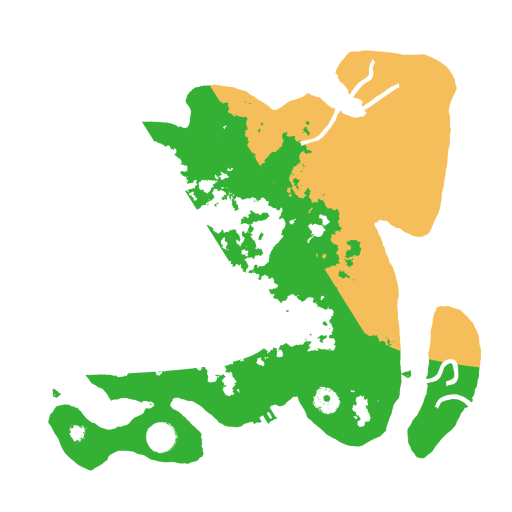 Biome Rust Map: Procedural Map, Size: 3000, Seed: 1003079385
