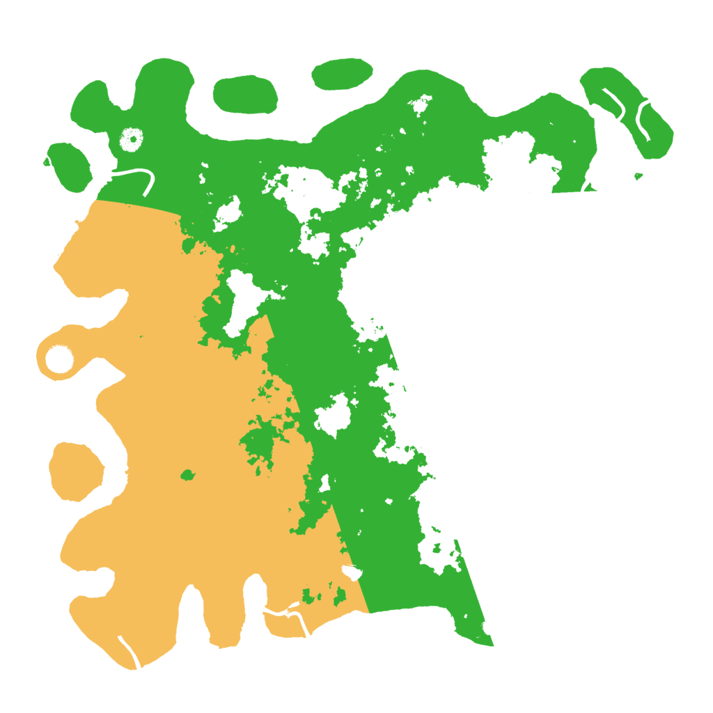 Biome Rust Map: Procedural Map, Size: 4500, Seed: 398794513