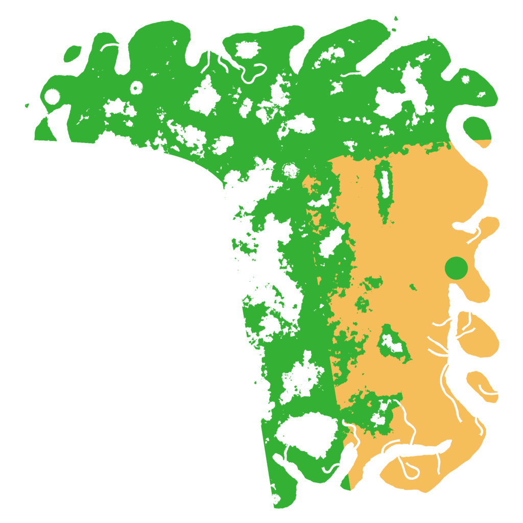 Biome Rust Map: Procedural Map, Size: 6000, Seed: 273447317