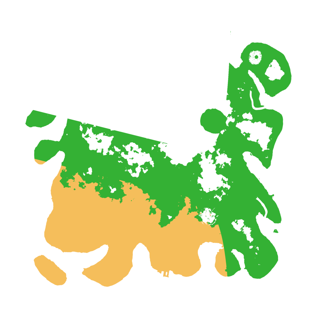 Biome Rust Map: Procedural Map, Size: 3500, Seed: 73517534