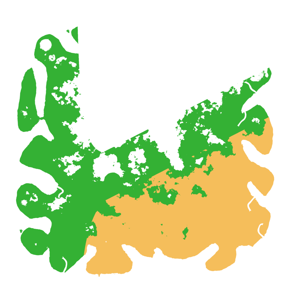 Biome Rust Map: Procedural Map, Size: 4500, Seed: 1063305327