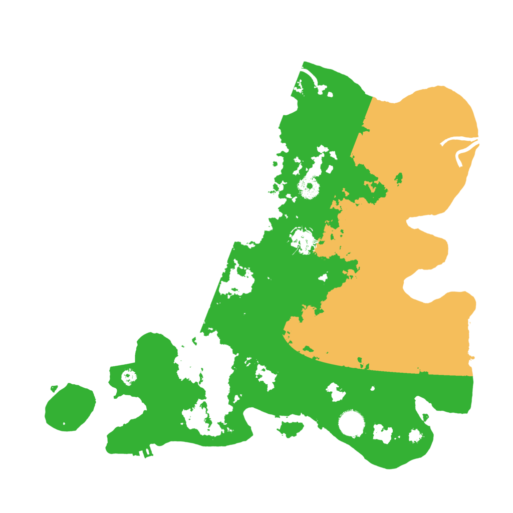 Biome Rust Map: Procedural Map, Size: 3500, Seed: 800931039