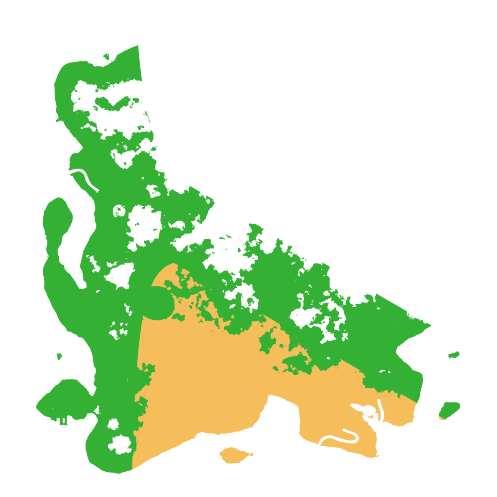 Biome Rust Map: Procedural Map, Size: 4000, Seed: 1335710057