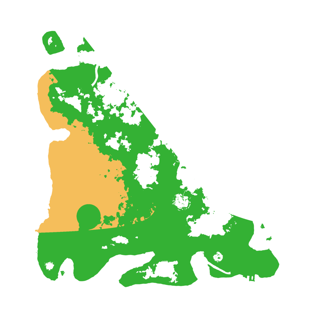 Biome Rust Map: Procedural Map, Size: 3500, Seed: 493369856