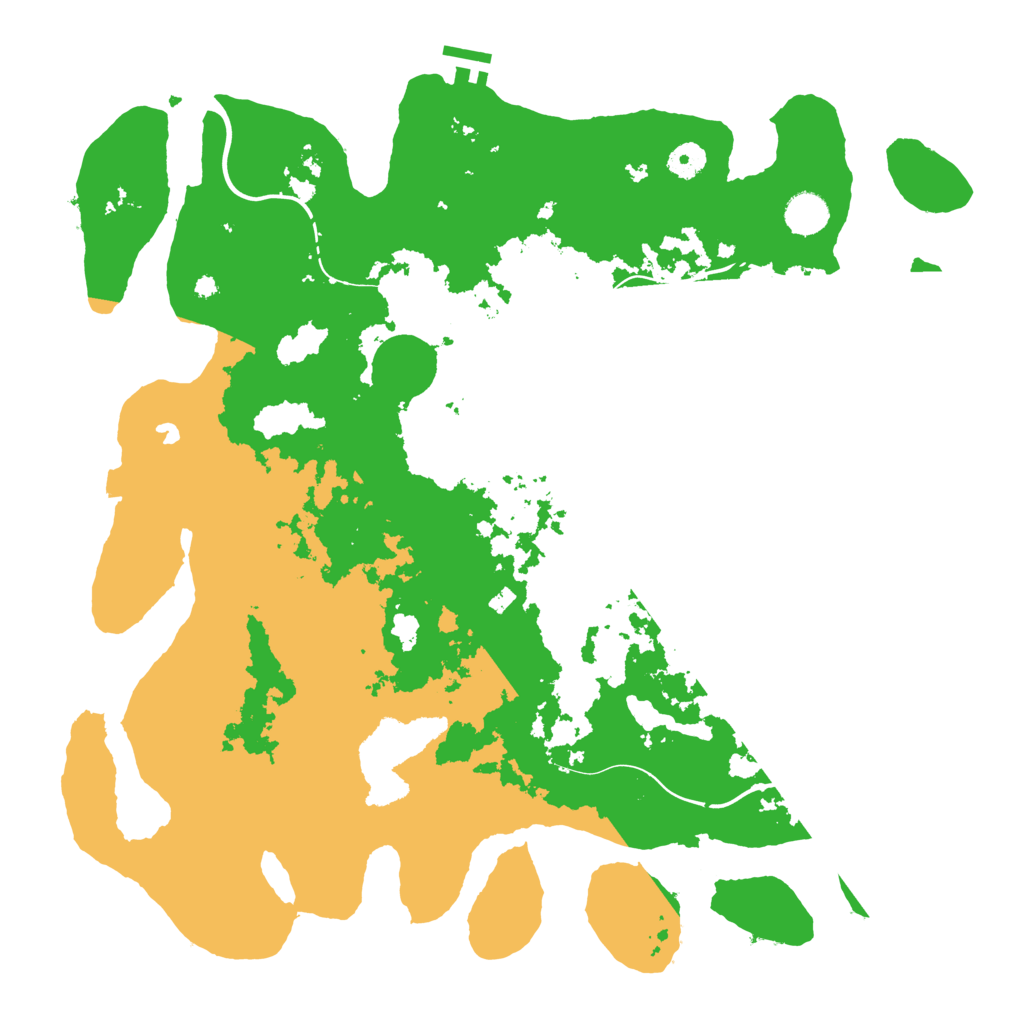 Biome Rust Map: Procedural Map, Size: 4250, Seed: 1086200088