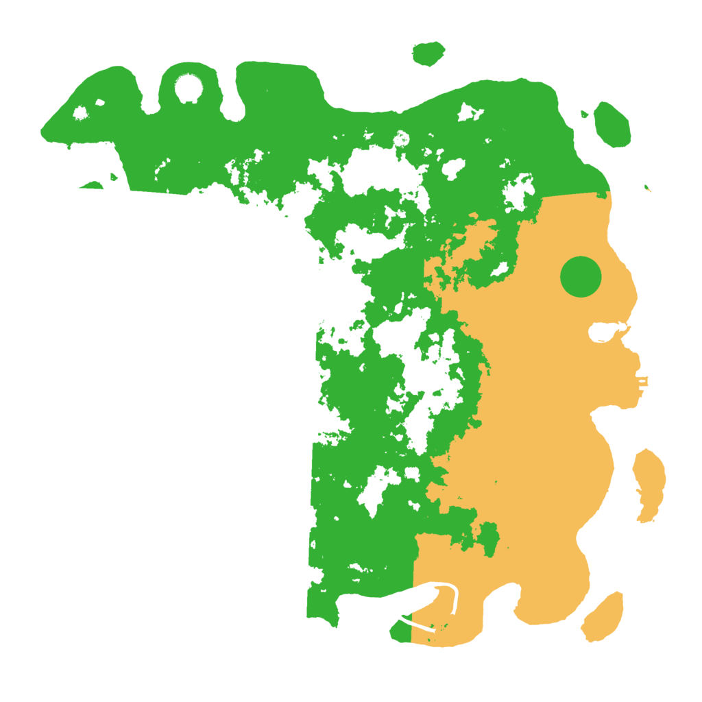 Biome Rust Map: Procedural Map, Size: 4500, Seed: 428225