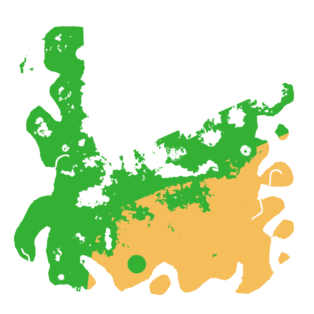 Biome Rust Map: Procedural Map, Size: 4500, Seed: 1070215842