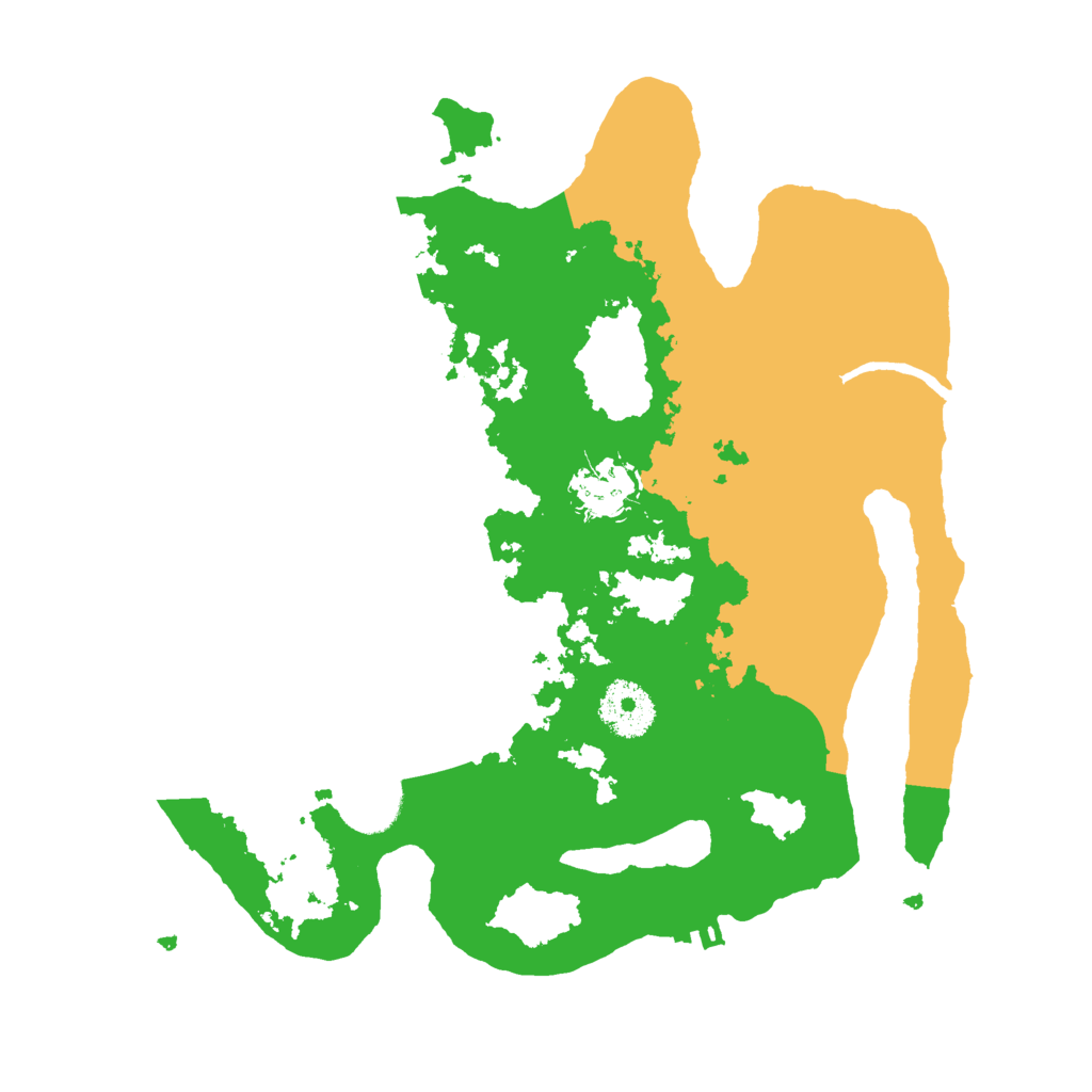 Biome Rust Map: Procedural Map, Size: 3000, Seed: 1389505172