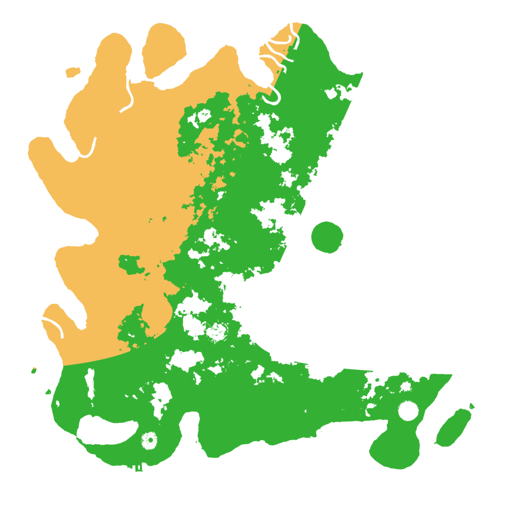 Biome Rust Map: Procedural Map, Size: 4500, Seed: 47795788