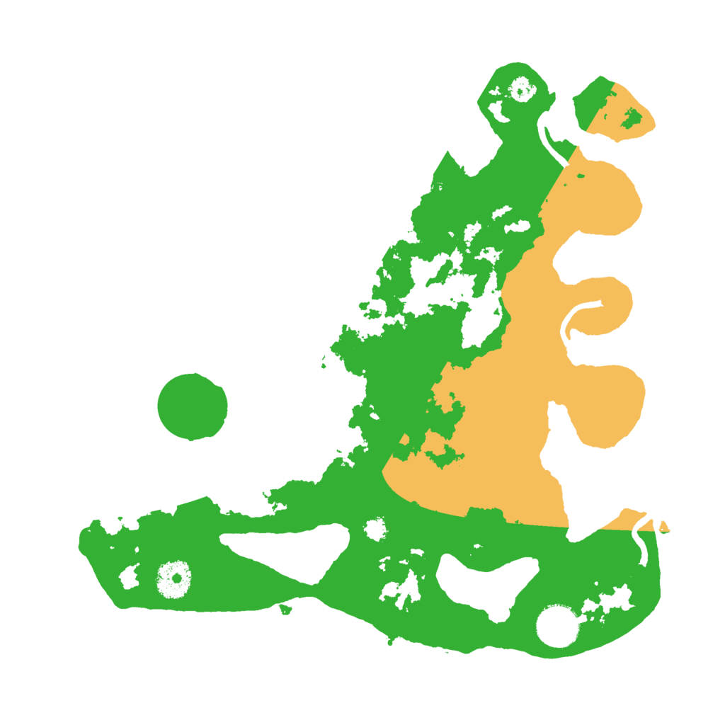 Biome Rust Map: Procedural Map, Size: 3000, Seed: 1588641506