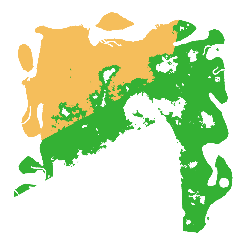 Biome Rust Map: Procedural Map, Size: 4500, Seed: 1506961913