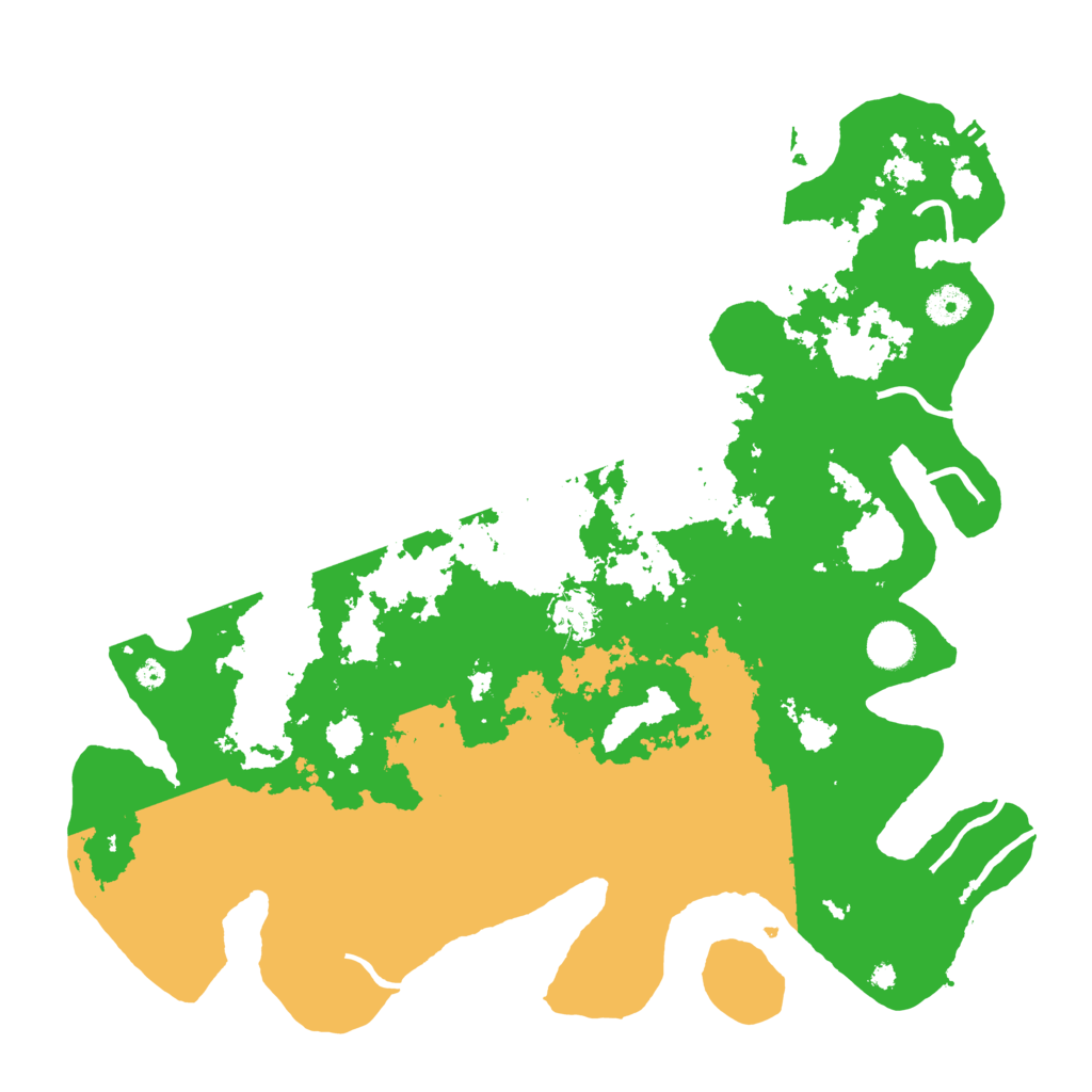 Biome Rust Map: Procedural Map, Size: 4000, Seed: 8946160