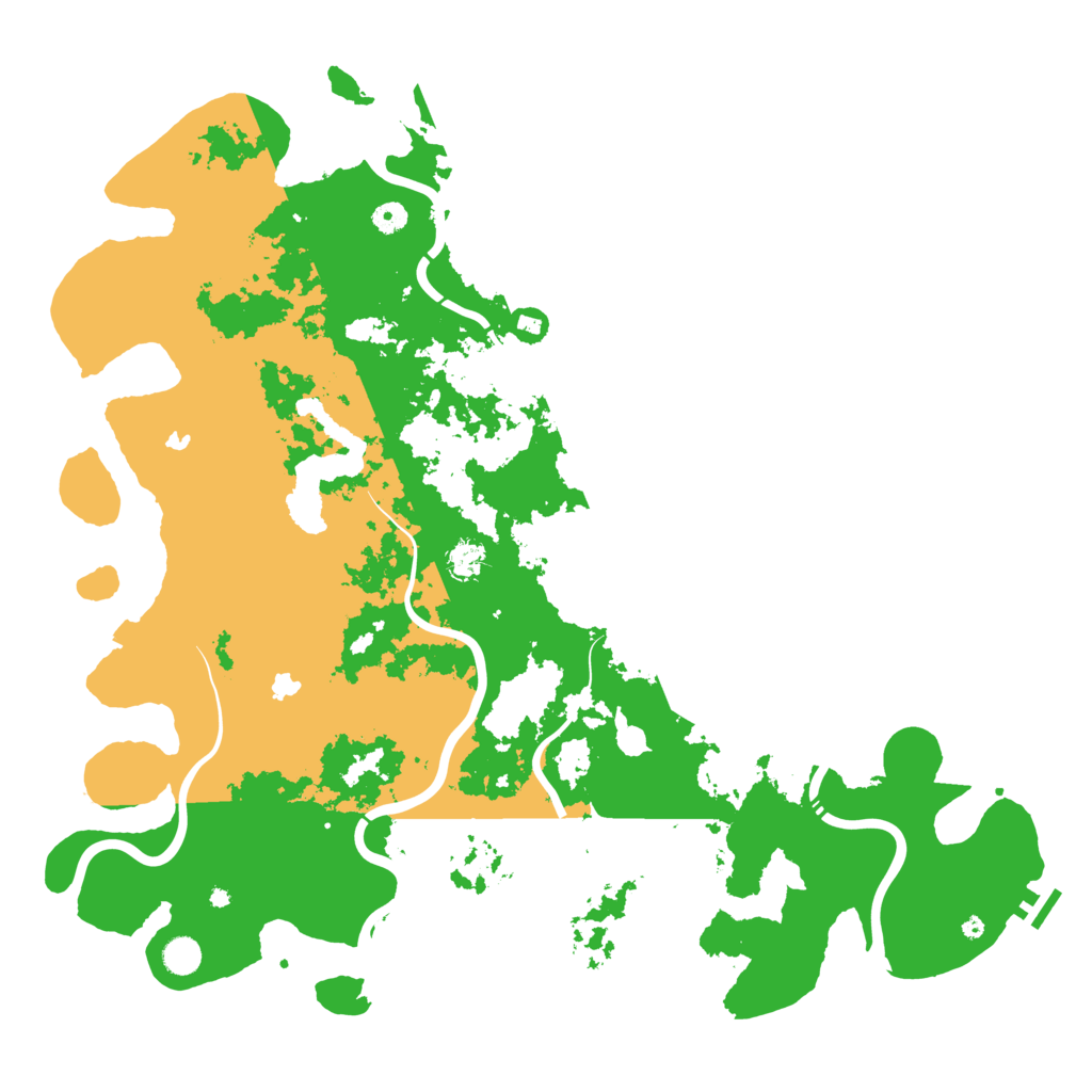 Biome Rust Map: Procedural Map, Size: 5000, Seed: 837263789