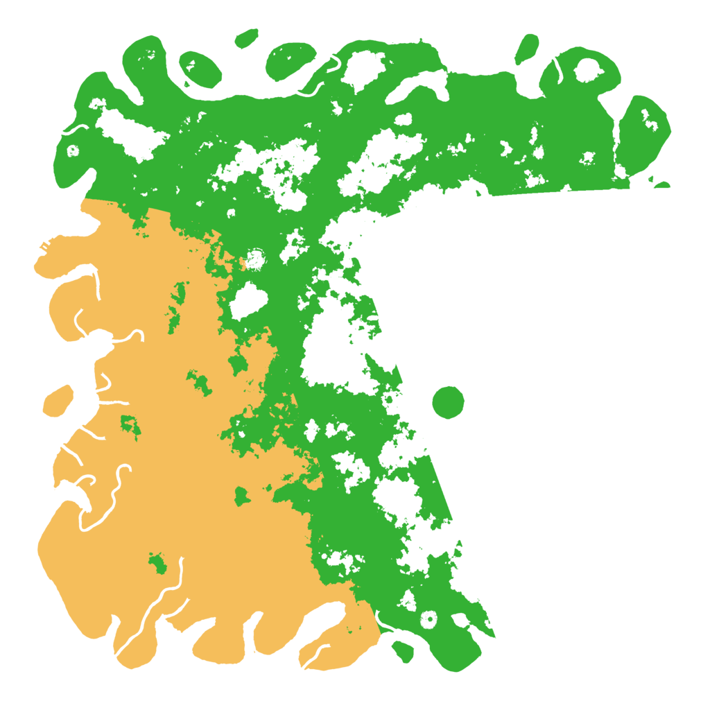 Biome Rust Map: Procedural Map, Size: 6000, Seed: 62349302